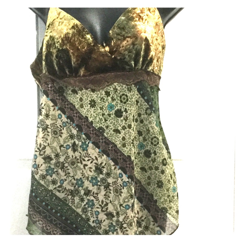 ❗️SALE❗️Flower print Spaghetti strap top